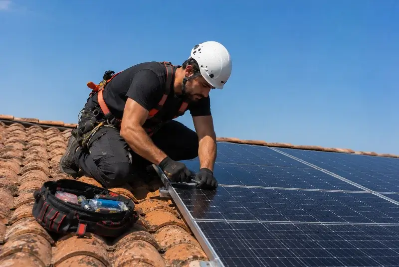 Maintenance et monitoring de panneaux solaires à Sainte-Anastasie-sur-Issole