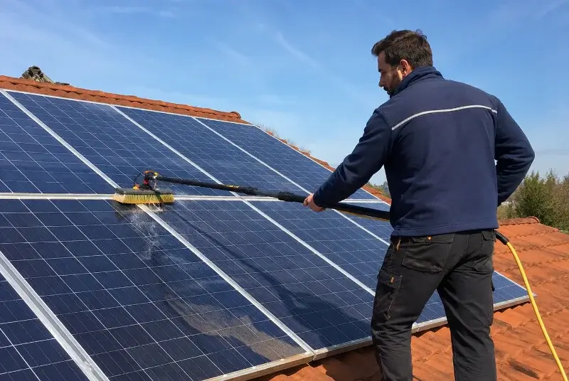 Nettoyage et entretien de panneaux solaires à Sainte-Anastasie-sur-Issole