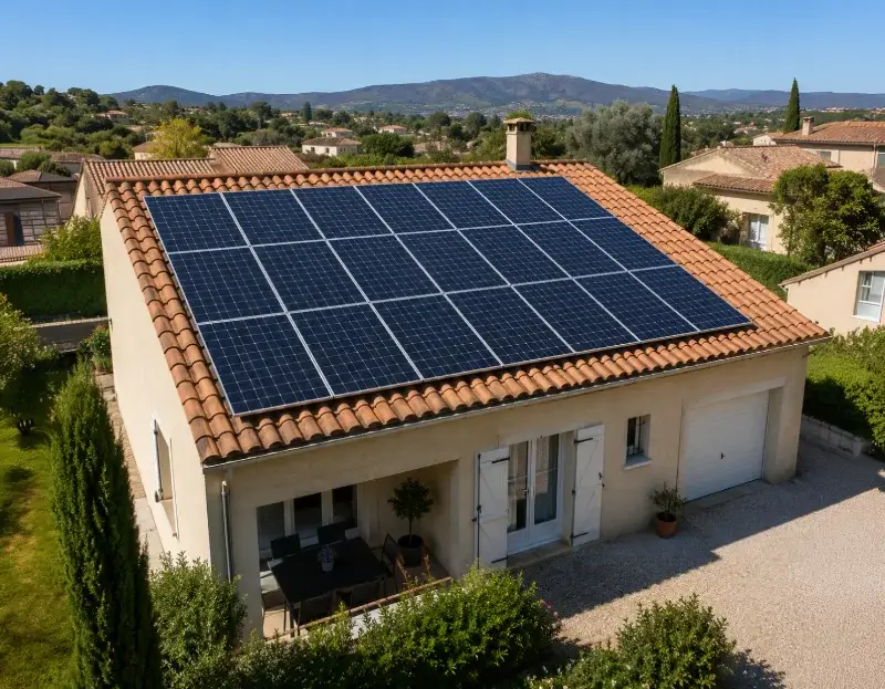 Prime à l'autoconsommation panneaux solaires Sainte-Anastasie-sur-Issole — aide financière de l'État